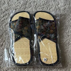 Floral Patterned Sandals